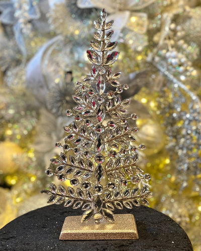 SMALL GLITTER GEM CRYSTAL TREE 4513512