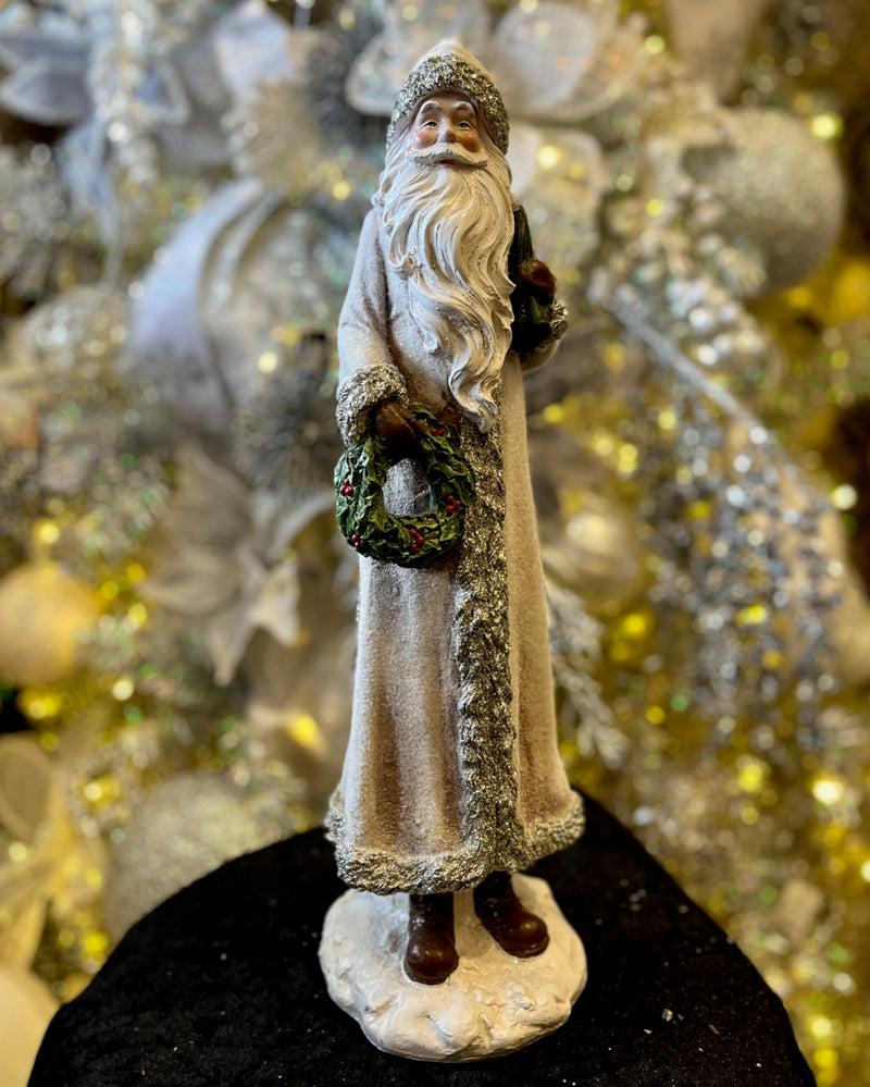 WOODLAND TALL VELOUR SANTA WITH SACK OF TOYS 4512124