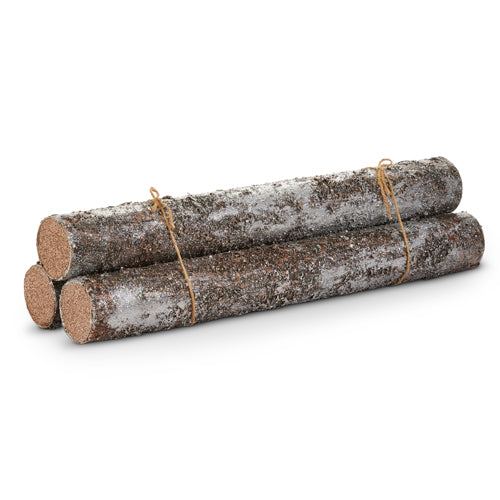 GLITTERED LOG BUNDLE 24 INCH 4541911