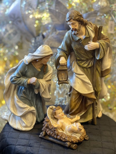 LARGE 3 PIECE HOLY FAMILY SET 4310224
