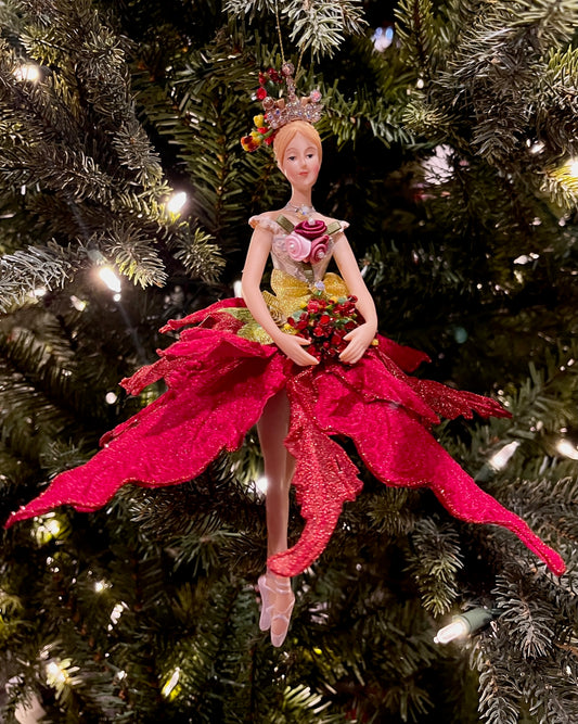 MARK ROBERTS RED BALLERINA WITH ARMS DOWN 36-54236