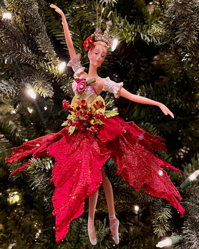 MARK ROBERTS RED BALLERINA WITH ARMS UP 36-54236