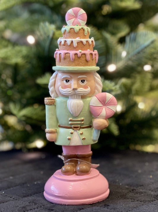 XMAS SOLDIER W/LOLLIPOP TABLE DEC 1 X3771GR