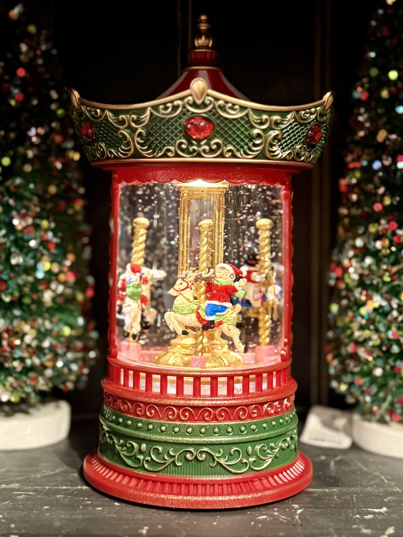 GLITTER LANTERN - MERRY GO ROUND LANTERN 101