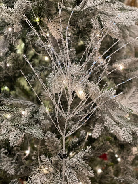WHITE GLITTER SPRAY X419038