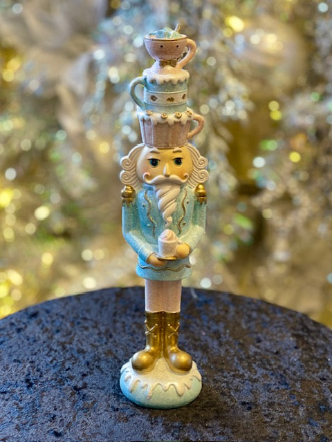  PINK/BLUE TEACUP NUTCRACKER XCD214