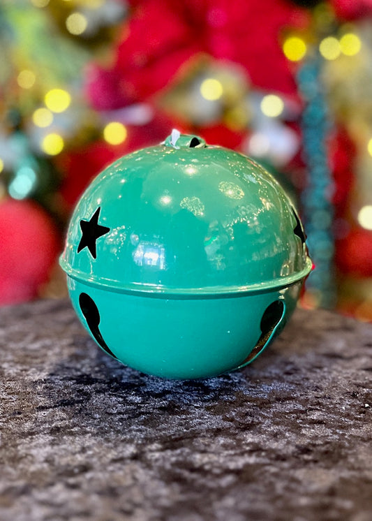GREEN 12CM METAL BELLS XM0250