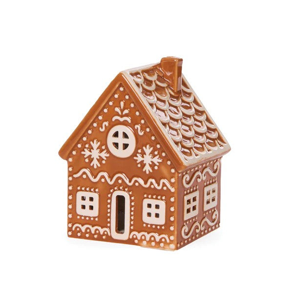 LED CERAMIC GINGERBREAD HOUSE ECE102