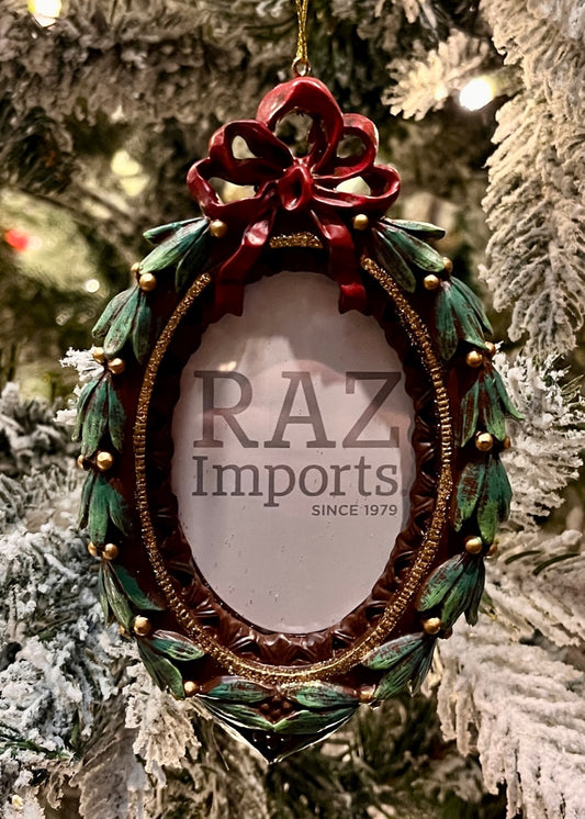 OVAL FRAME WITH BOW ORNAMENT 4512522