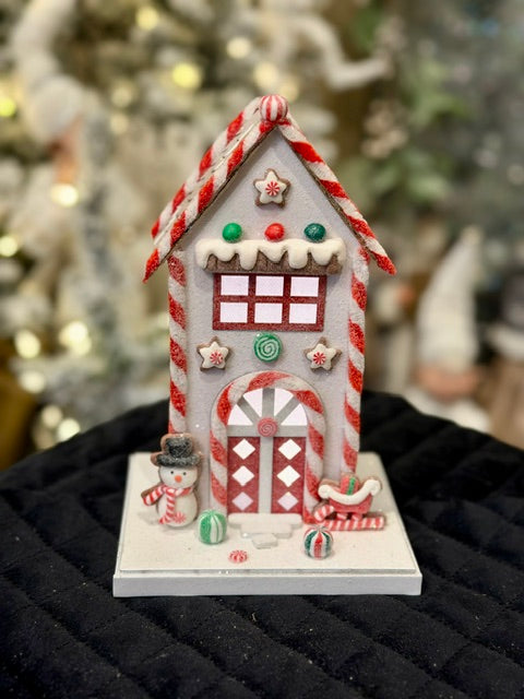 WHITE GINGERBREAD LED HOUSE 4512527
