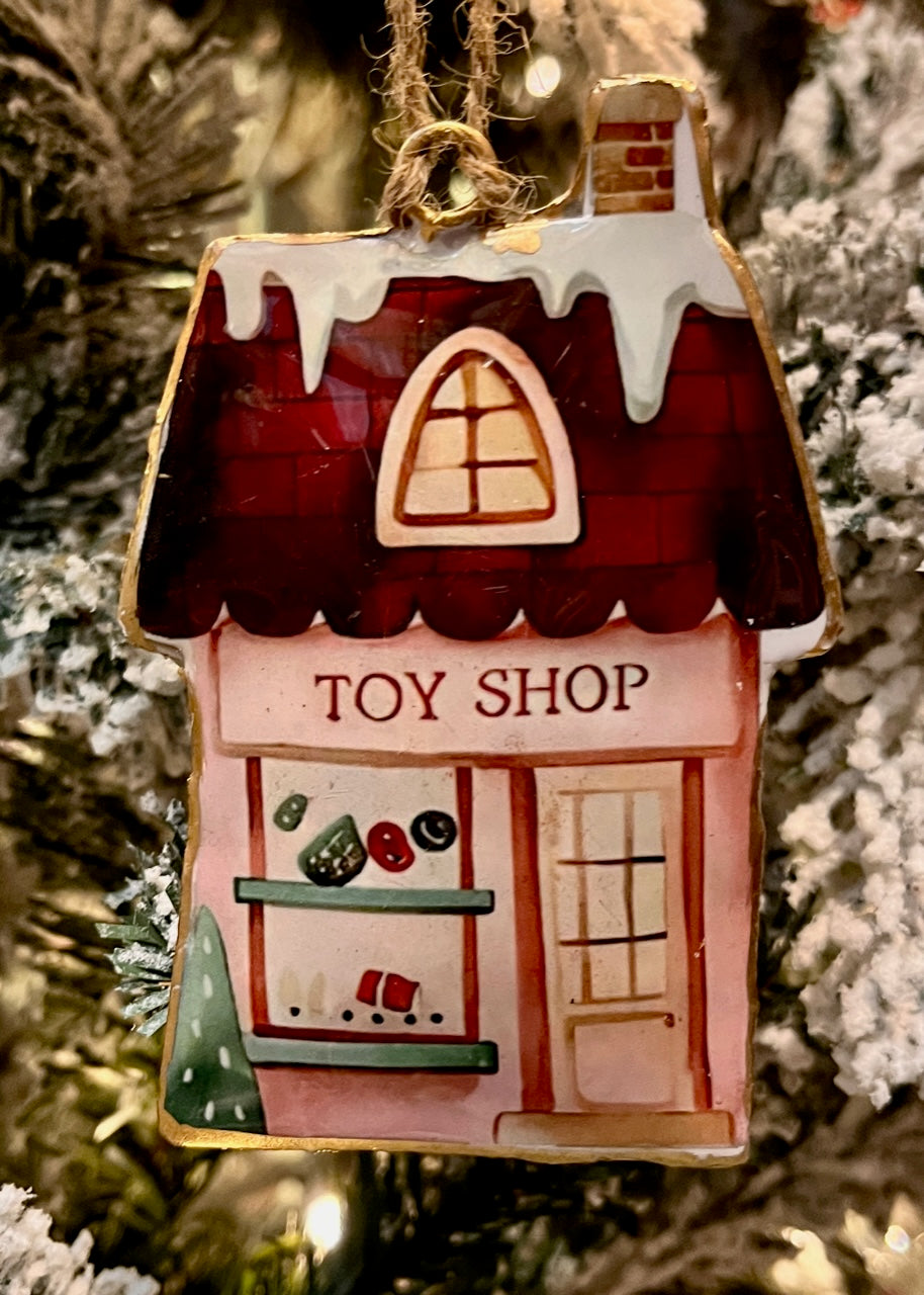 Toy Shop Hanging Enamel Ornament LT0156
