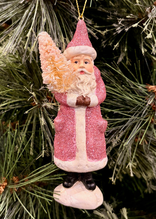 PINK BELSNICKLE HANGING ORNAMENT 4507035