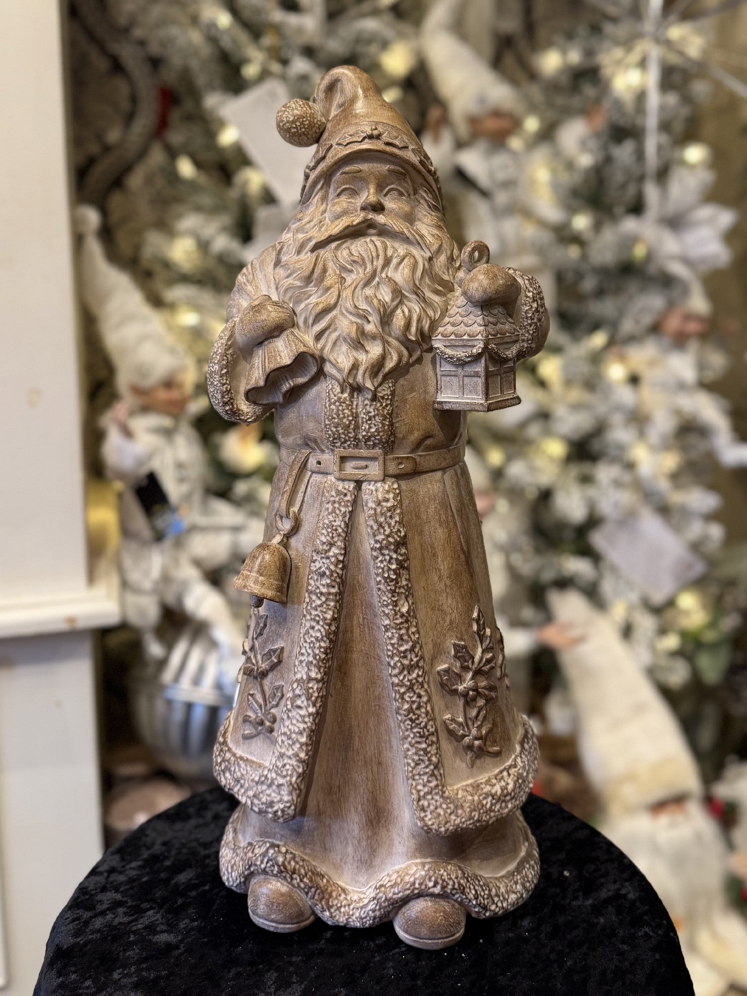 WOOD LOOK RUSTIC SANTA 4512281