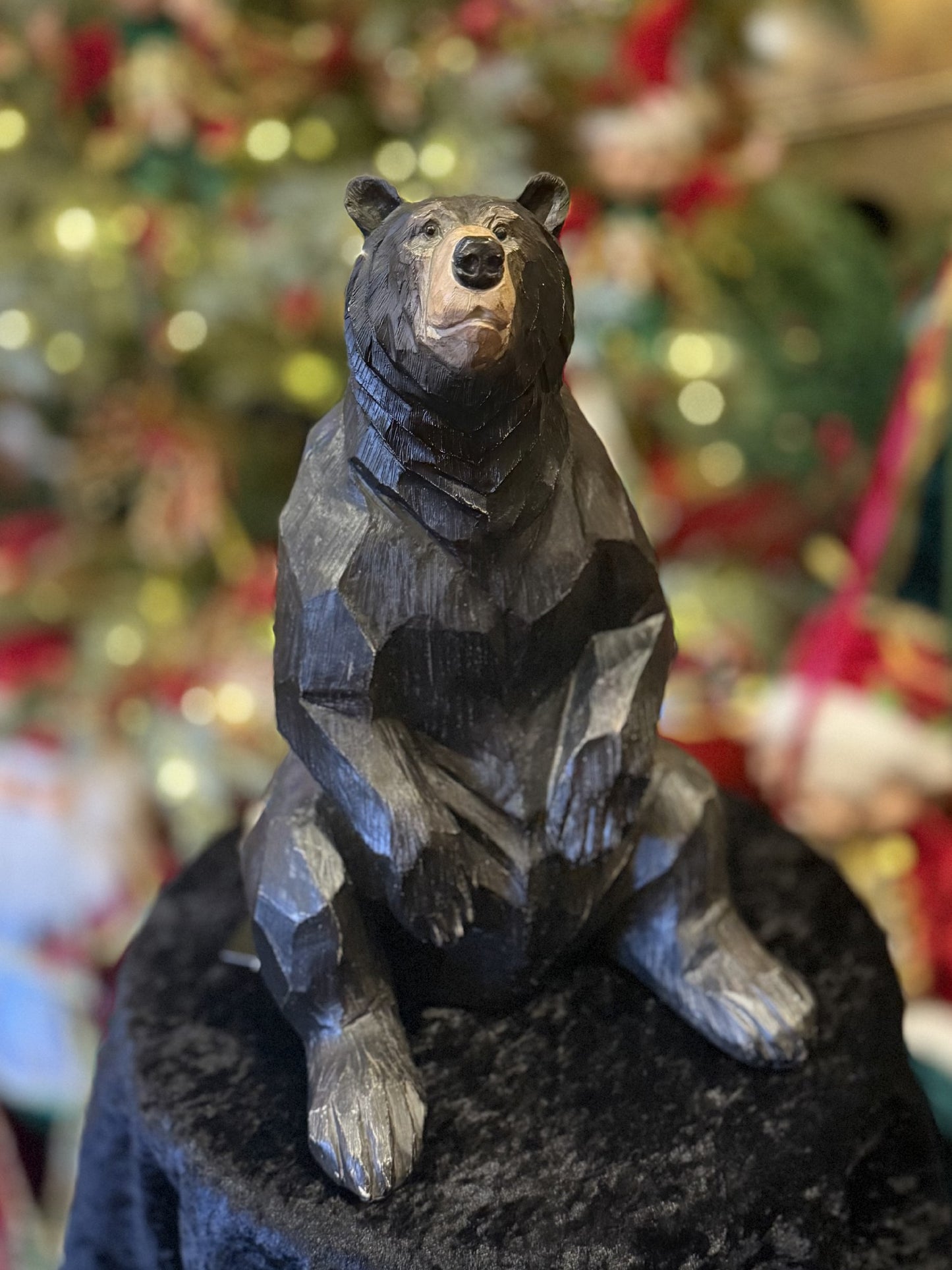 WOOD LOOK SITTING BEAR 4502292