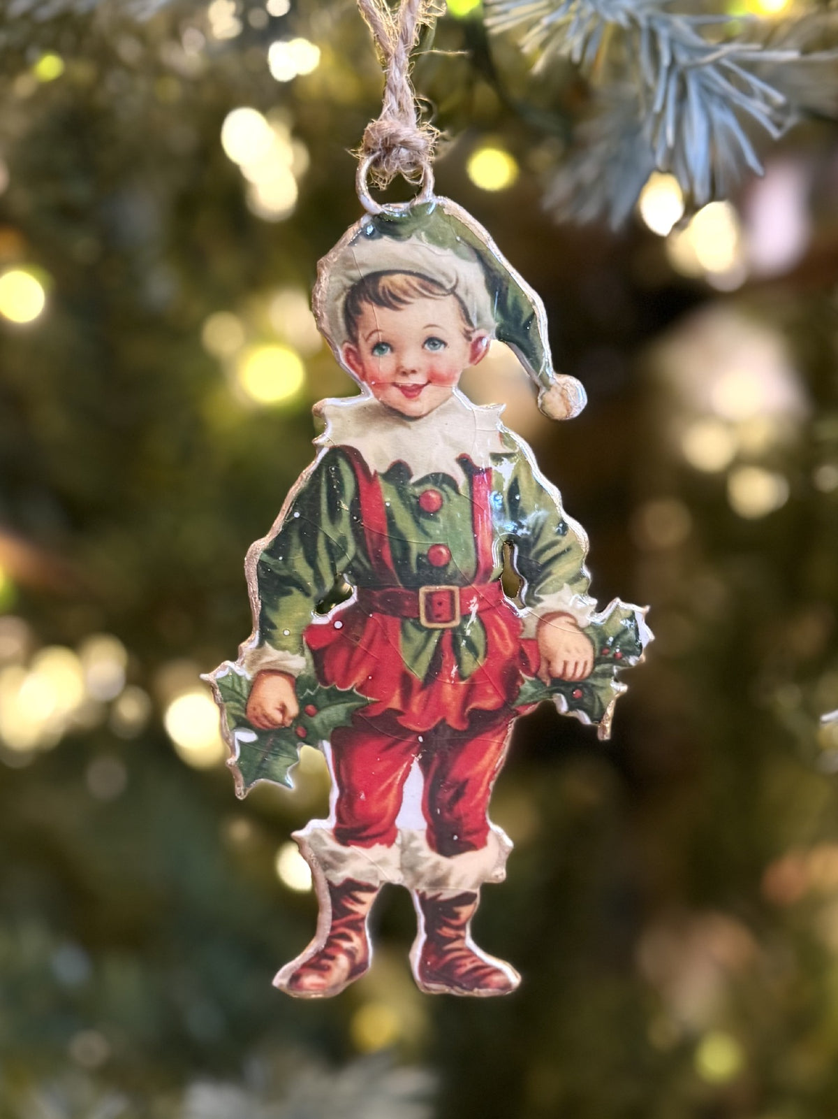 BOY METAL NOSTALGIC ORNAMENT XM1150