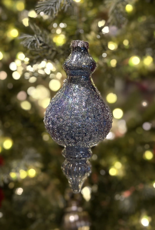 SKY PEARL RIBBED FINIAL A - XGFQSP2