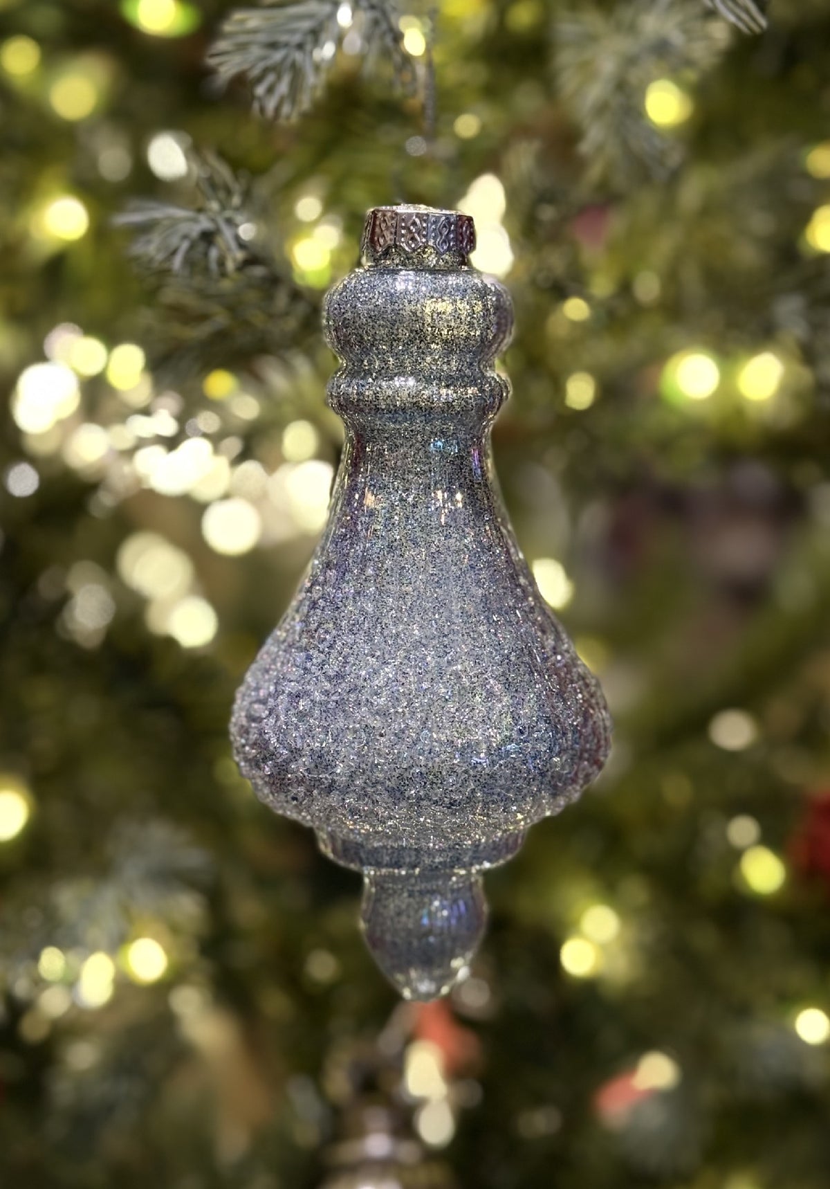 SKY PEARL RIBBED FINIAL B - XGFQSP2