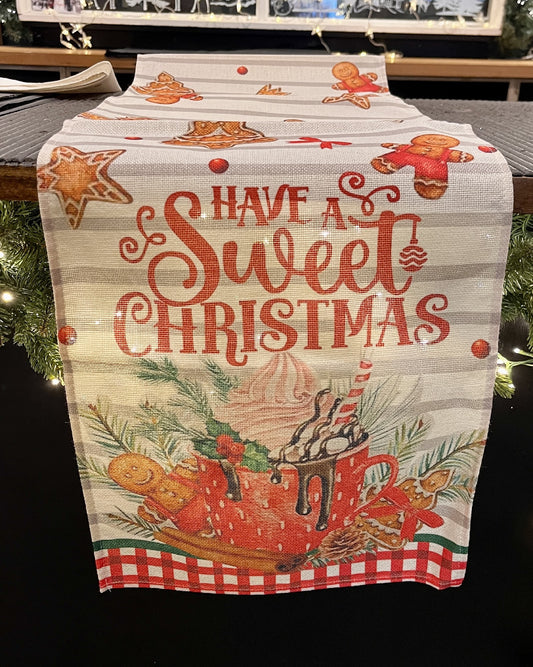 HAVE A SWEET CHRISTMAS RUNNER MBI017