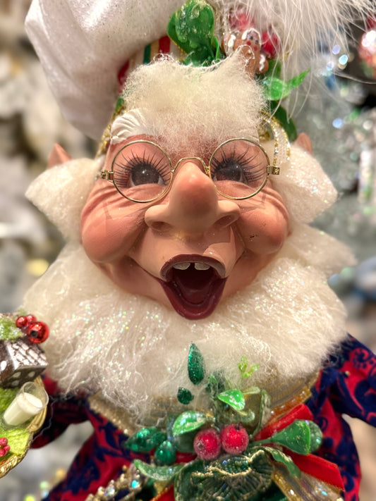 MARK ROBERTS - Medium Cookies and Milk Elf 51-64070
