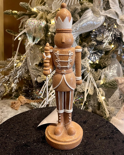 GINGERBREAD NUTCRACKER WITH STAFF 4411318