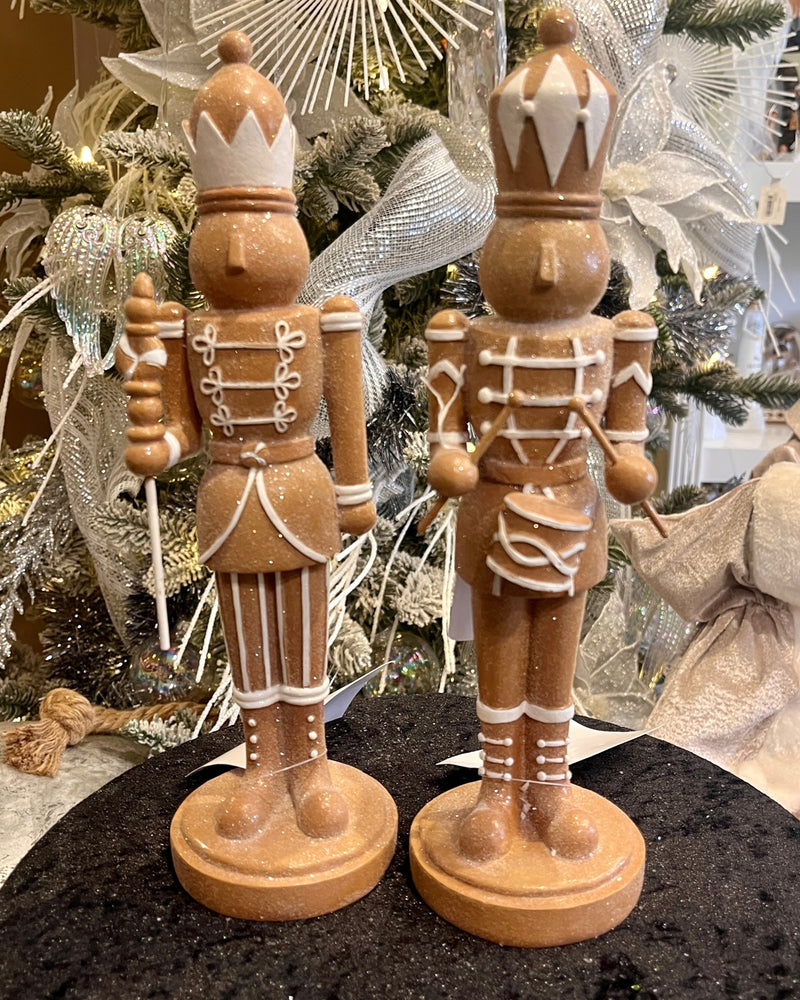 GINGERBREAD NUTCRACKER WITH STAFF 4411318