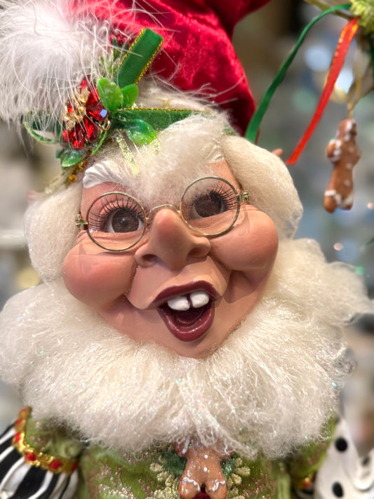 MARK ROBERTS - Medium Gingerbread Cookie Elf 51-64078
