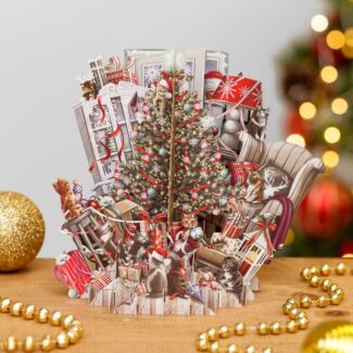 FUN TREE 3D POP CHRISTMAS CARD