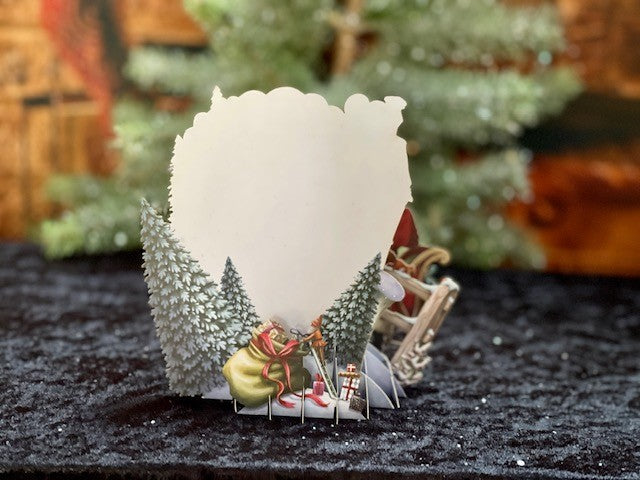 3D CHRISTMAS CARDS - THE NORTH POLE
