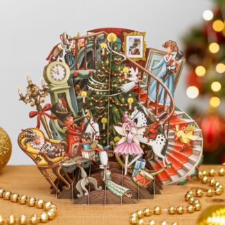 NUTCRACKER 3D POP UP CHRISTMAS CARD