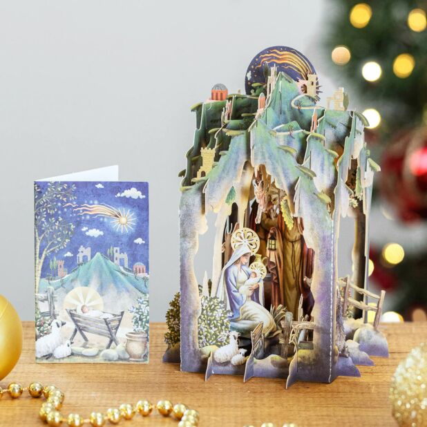 3D POP UP CHRISTMAS CARDS - BETHLEHEM