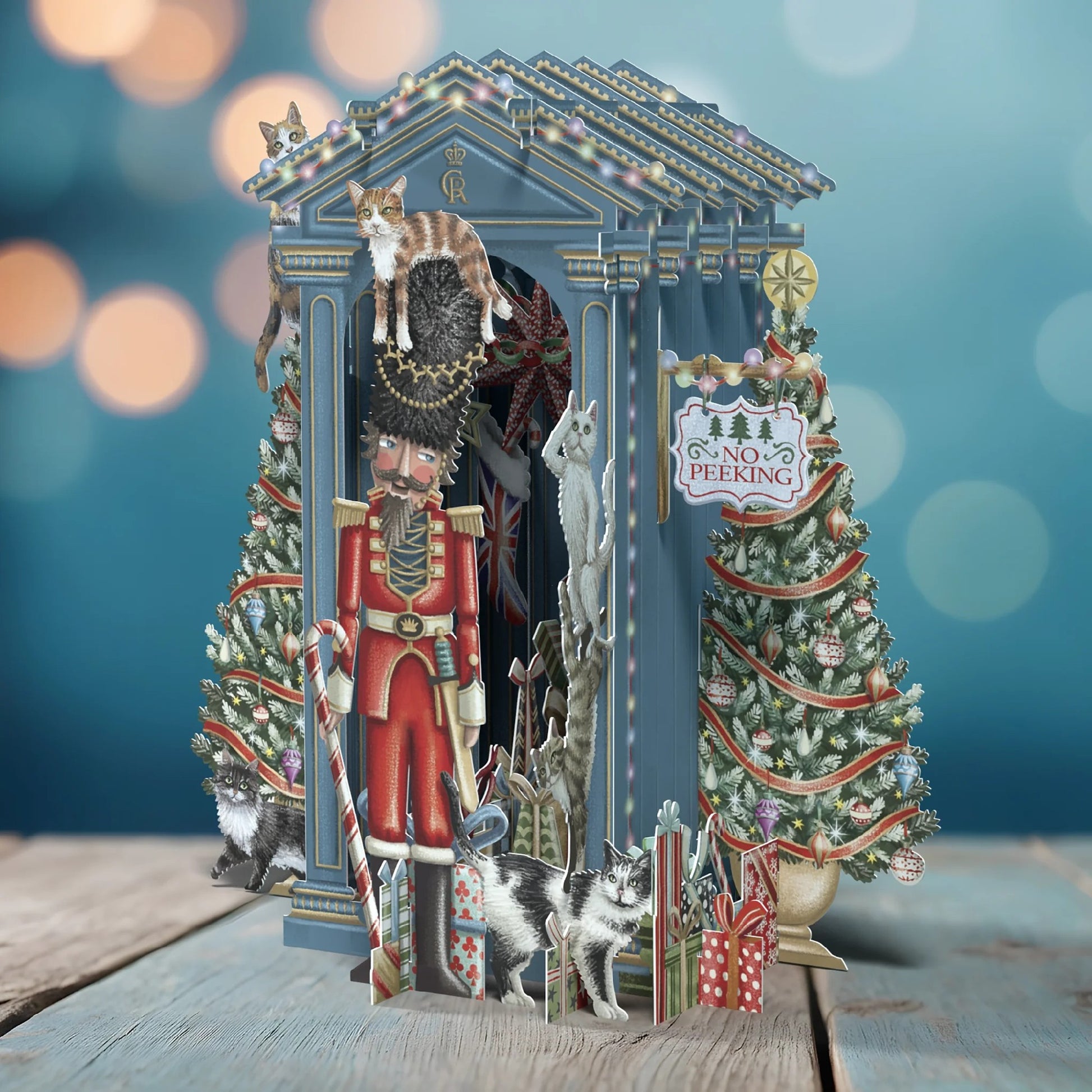 3D CHRISTMAS CARDS - GUARD HOUSE