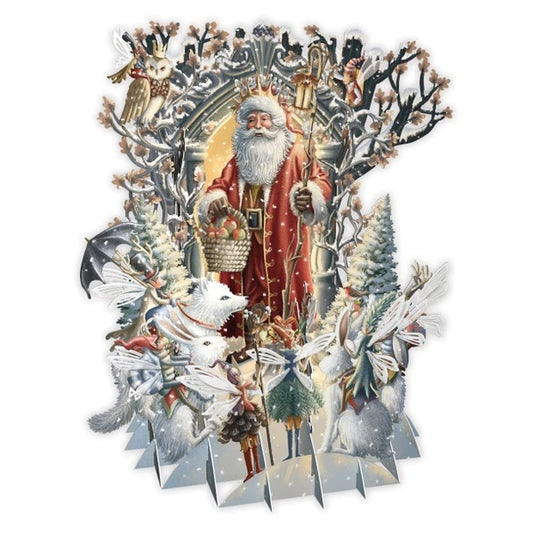 3D CHRISTMAS CARDS - CAROL SINGERS