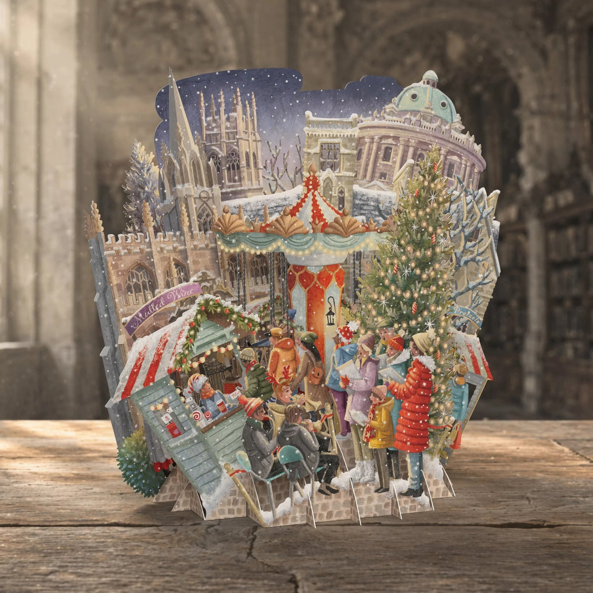 3D POP UP CHRISTMAS CARDS - OXFORD CHRISTMAS 
