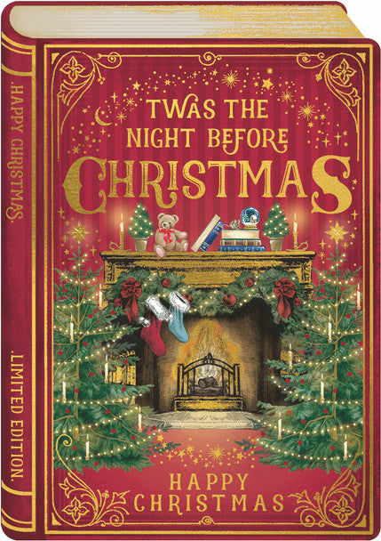 Storybook - Night Before Christmas Christmas Card