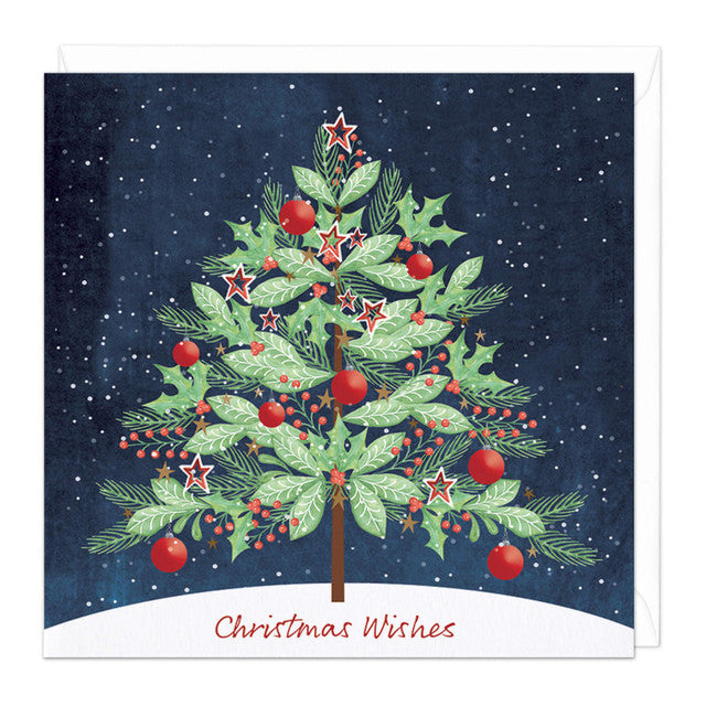 FESTIVE TREE CHRISTMAS CARD