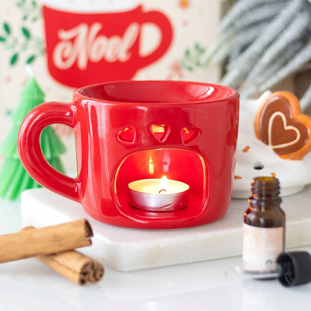 Hot Chocolate Mug Shaped Wax Melter NC10626