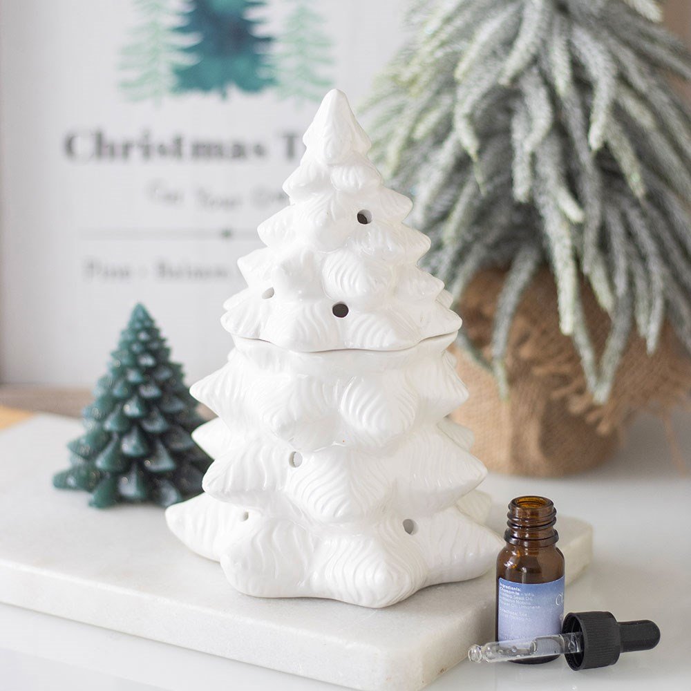 White Fir Tree Oil Burner and Wax Warmer WO15926