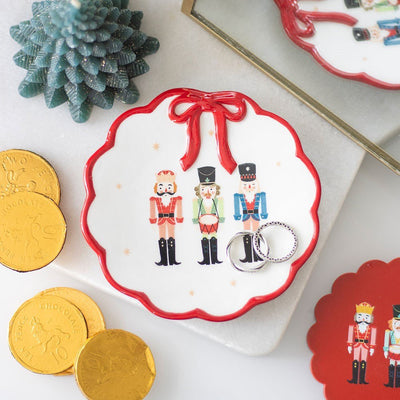 Nutcracker Trinket Dish with Bow NU42726