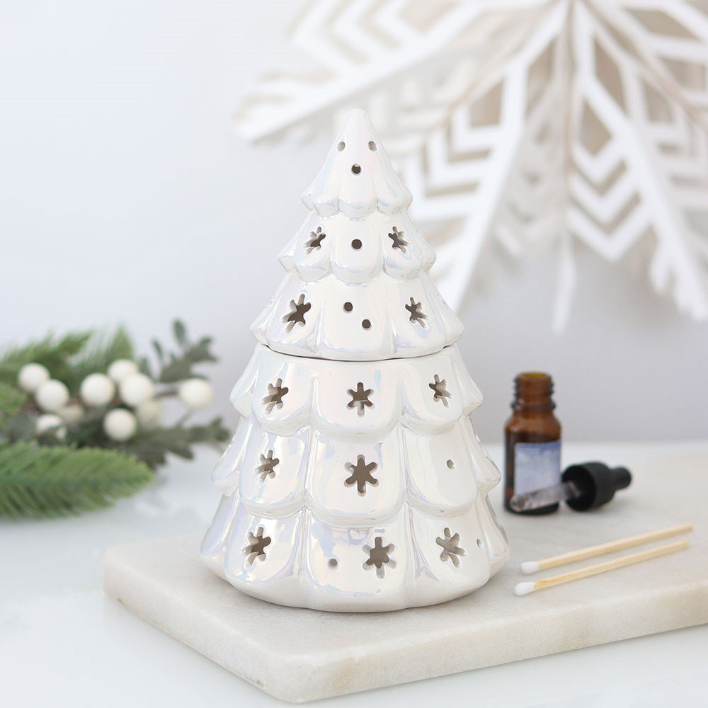 Iridescent Fir Tree Oil Burner SD45427