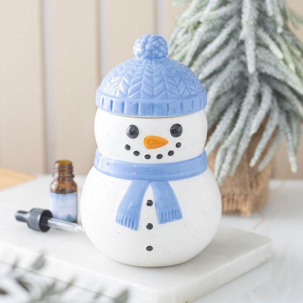 Winter Snowman Oil Burner FN46927