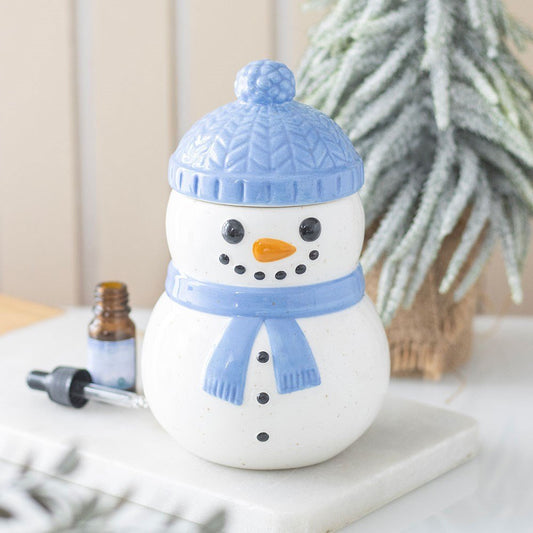 Winter Snowman Oil Burner FN46927
