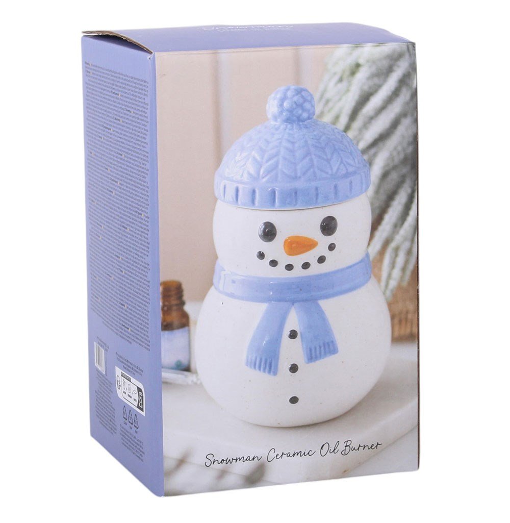 Winter Snowman Oil Burner FN46927
