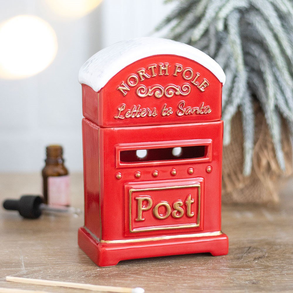 North Pole Postbox Oil Burner FN47127