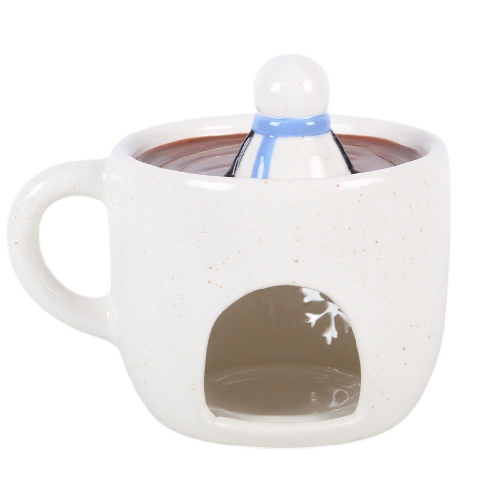 Snowman Hot Chocolate Oil Burner and Wax Warmer FN47227