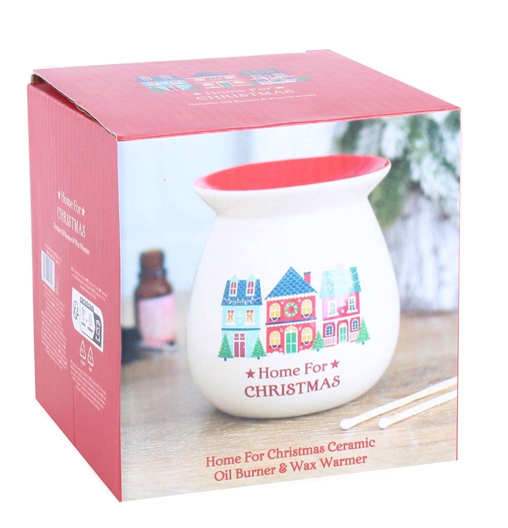 Home for Christmas Oil Burner and Wax Warmer XS48927
