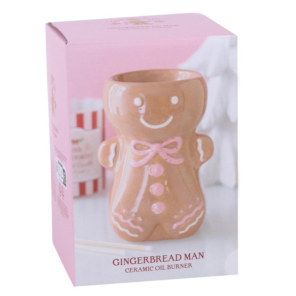 Pink Gingerbread Man Oil Burner BK51427
