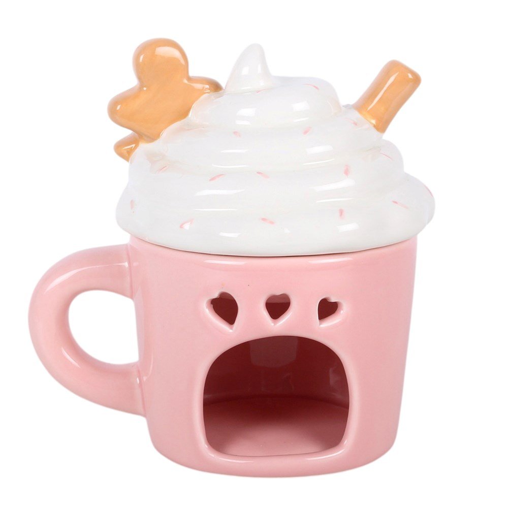Pink Gingerbread Latte Oil Burner and Wax Warmer BK51627