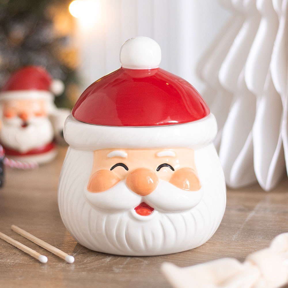 Jolly Santa Christmas Oil Burner and Wax Warmer JS56427