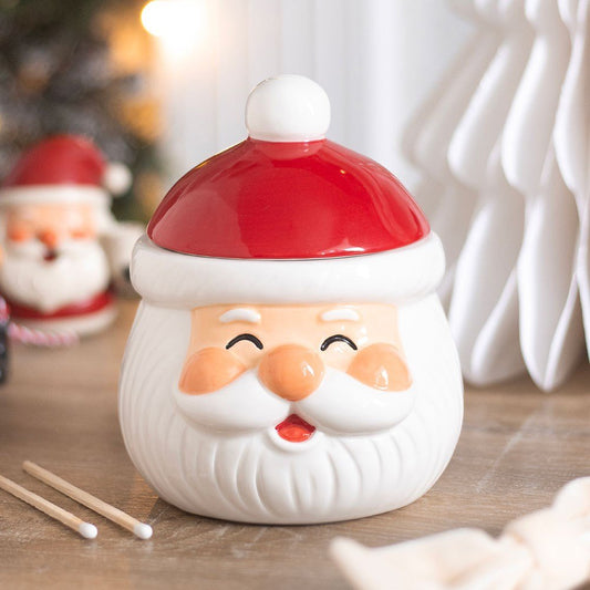 Jolly Santa Christmas Oil Burner and Wax Warmer JS56427
