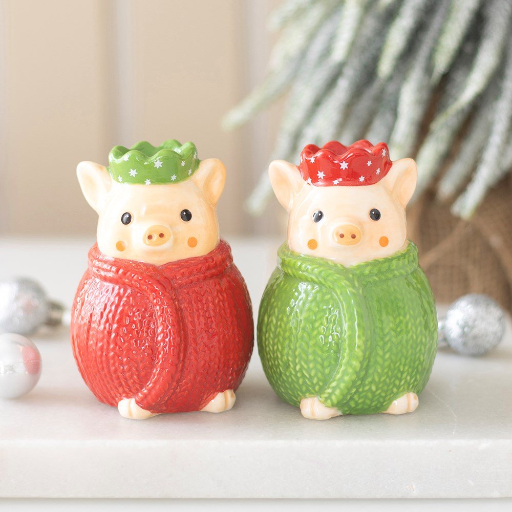 Pigs in Blankets Salt and Pepper Shakers CR57627